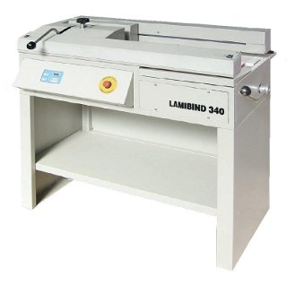 Lot #31: 2015 LAMIBIND 340 HM EVA Perfect Book Binder- Very Low Usage-  Click for Video - WireBids